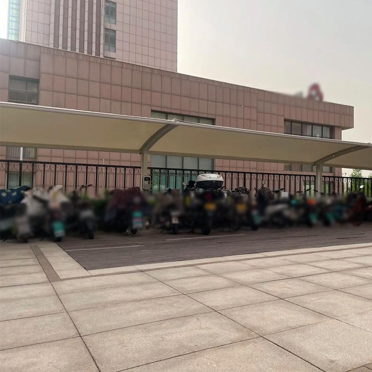 桑日县膜结构电动车棚