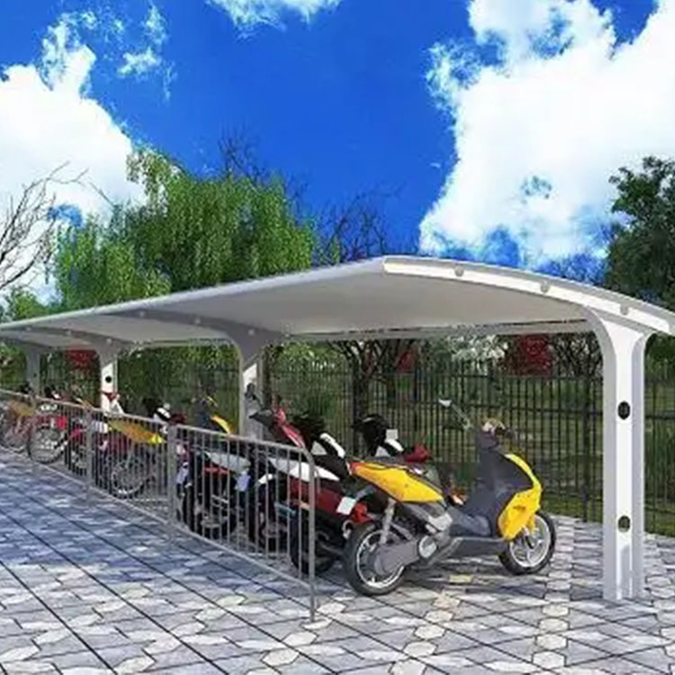 桑日县膜结构电动车棚